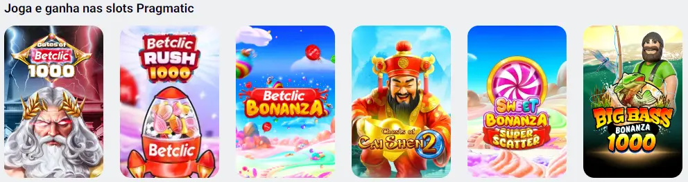 Catálogo de slots online com vários temas